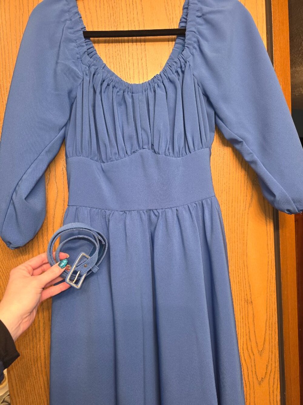 Medium Cornflower blue Vacation dress - Picture 1 of 2